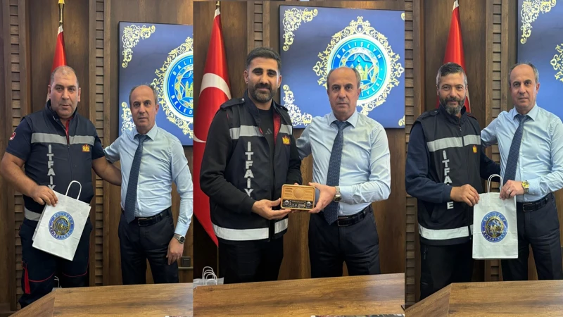 Balışeyh’te itfaiyeciler unutulmadı