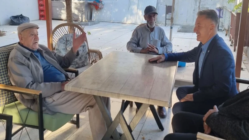 İYİ Partili Tanrıverdi, emeklilerin sorunlarını dinledi!