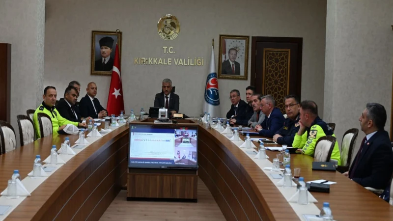 Trafik güvenliği görüşüldü!