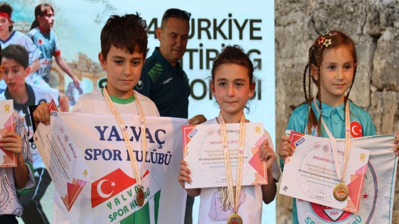Genç Oryantiringciler Türkiye Şampiyonasında parladı