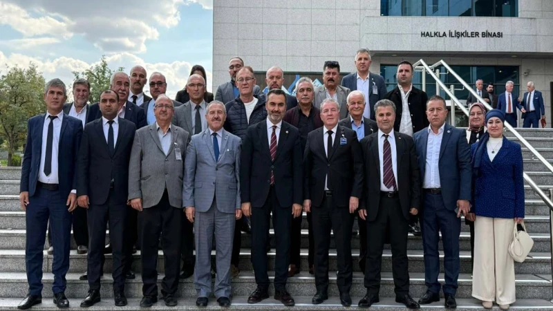 Milletvekili Kaplan, Gazi Meclis’te hemşehrilerini ağırladı