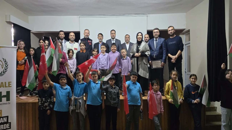 Sulakyurt’ta öğrencilerden Filistin duyarlılığı