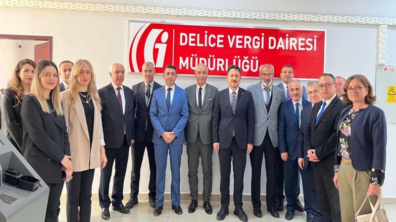 Delice’de Vergi Dairesi Müdürlüğü hizmete açıldı