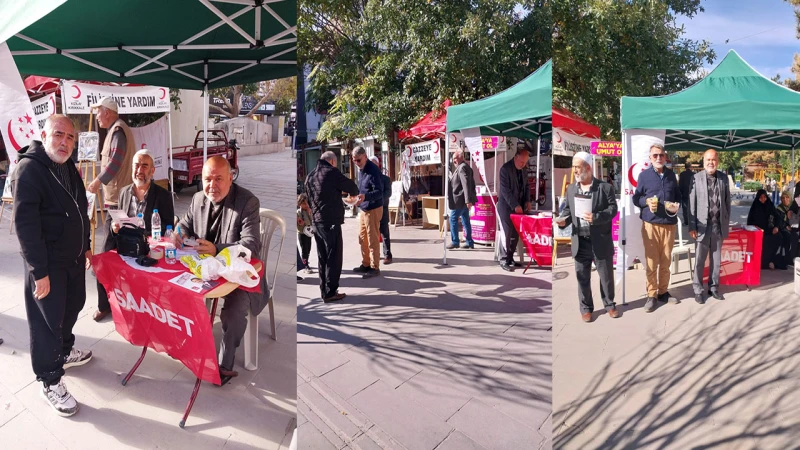 Saadet Partisi, üye çalışmalarını sürdürüyor