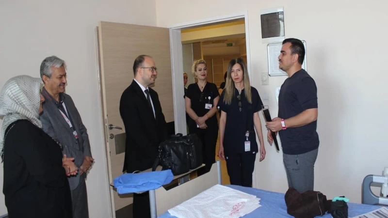 Başhekim Varol, hastaların sorun ve taleplerini dinledi