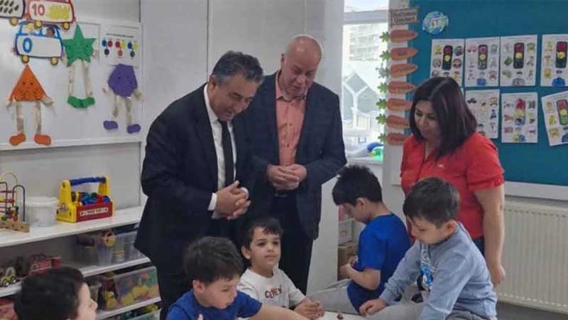 Güney’den anaokuluna ziyaret