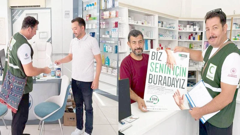 Yeşilay’dan eczacılara ziyaret!