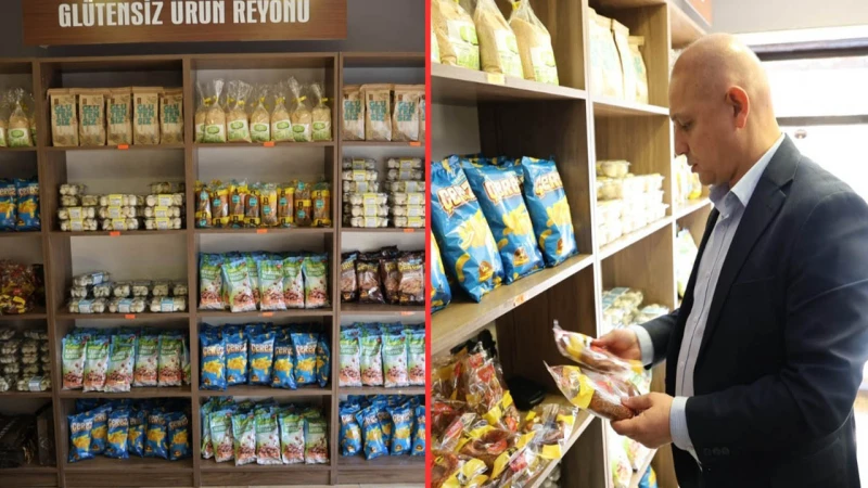 Kırıkkale’de çölyak hastaları için glütensiz market