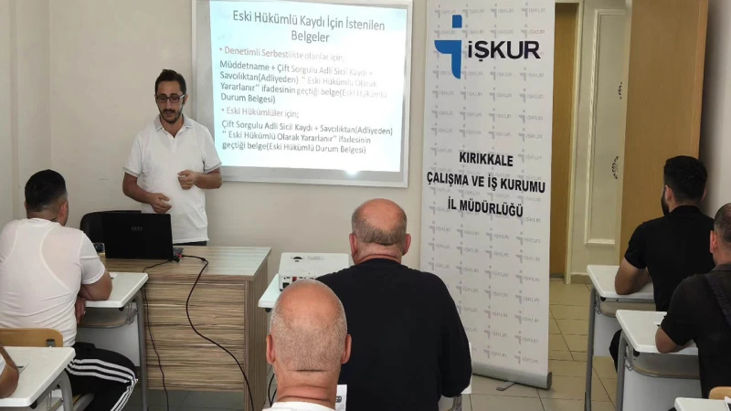 İŞKUR’dan hükümlülere iş arama becerileri eğitimi