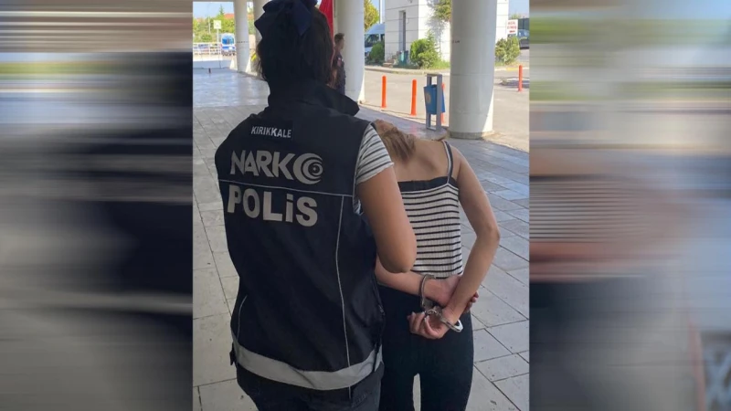 Kırıkkale’de aranan kadın yakalandı!