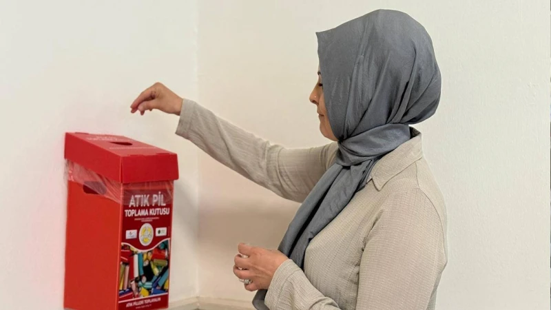 Kırıkkale Belediyesi’nden pil geri dönüşüm çağrısı