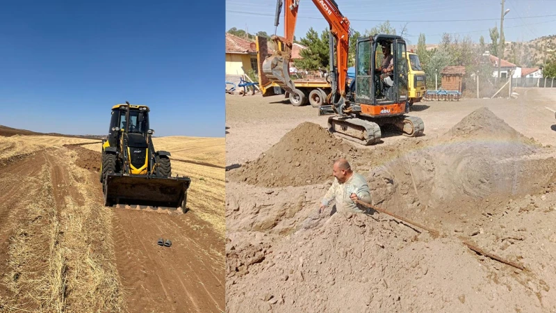 Köylerin her alanda sorunları çözüme kavuşuyor