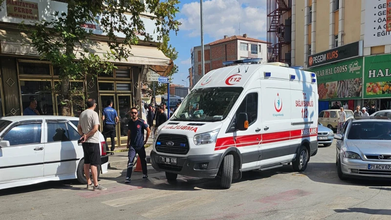 Kırıkkale’de Çarşı Camii önünde silahlı kavga