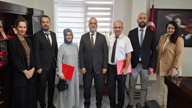 Başarılı aile hekimlerine teşekkür belgesi