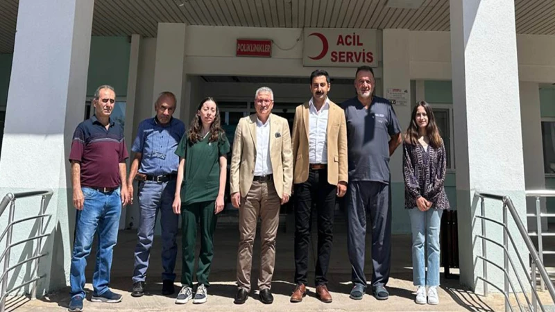 Sağlık-Sen’den Delice hastanesine ziyaret