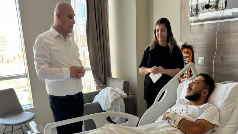 Önal’dan Cebeci’ye geçmiş olsun ziyareti