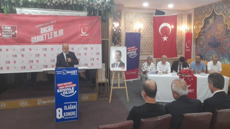 Hidayet Işık, Saadet Partisi’nde güven tazeledi