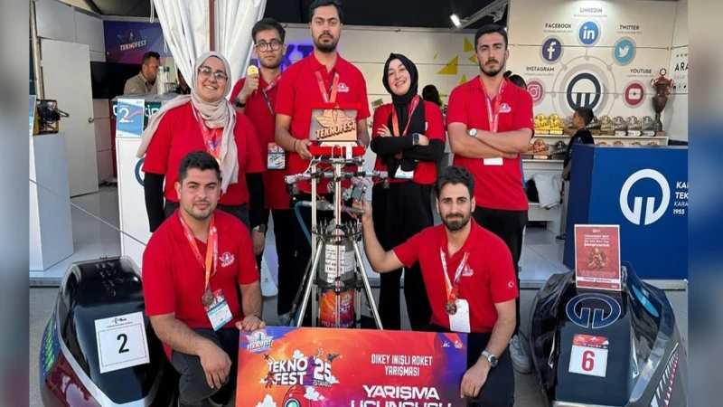 MKE Aday Mühendisleri TEKNOFEST’te fark yarattı