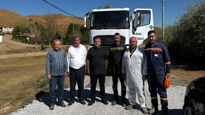 Keskin’de köy yollarının sorunları çözülüyor