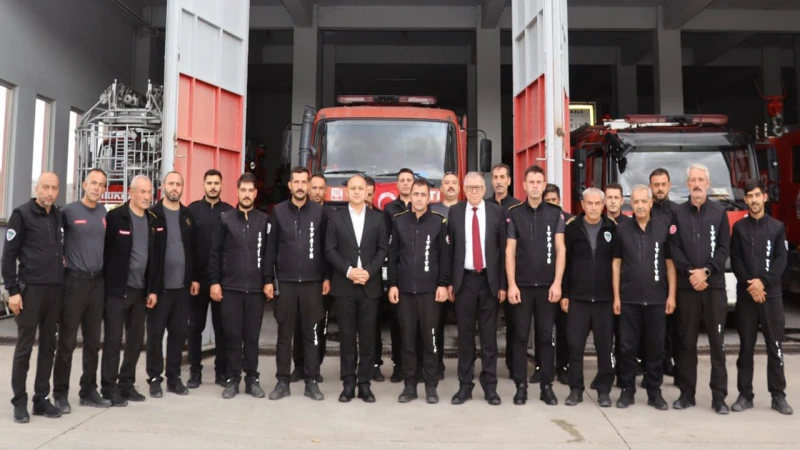 Başkan Önal’dan İtfaiye Haftası ziyareti