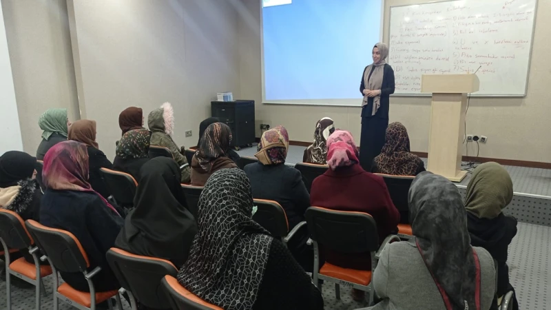 Umre yolcuları Müftülük tarafından bilgilendirildi