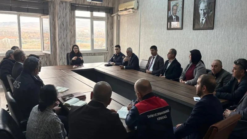 Bahşılı’da muhtarlarla istişare yapıldı