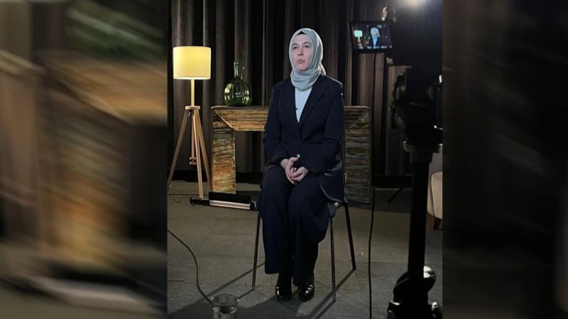 Gurbet Lüy, Diyanet TV’ye konuk oldu