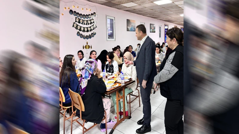 Kaletepe Kız Öğrenci Yurdu’nda manevi iftar buluşması