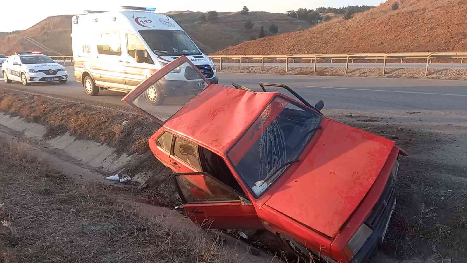 Kırıkkale'de Alkollü Araç kullanarak Trafiği Birbirine kattı