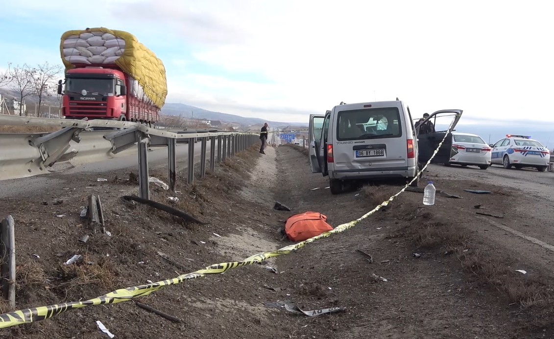 Kırıkkale’de Feci Trafik Kazası
