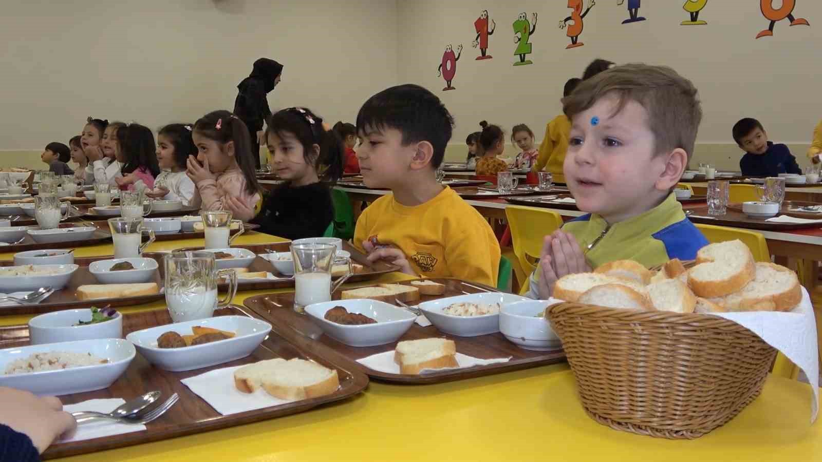 Kırıkkale'de Okul öncesi eğitimde "ücretsiz yemek" uygulaması başladı