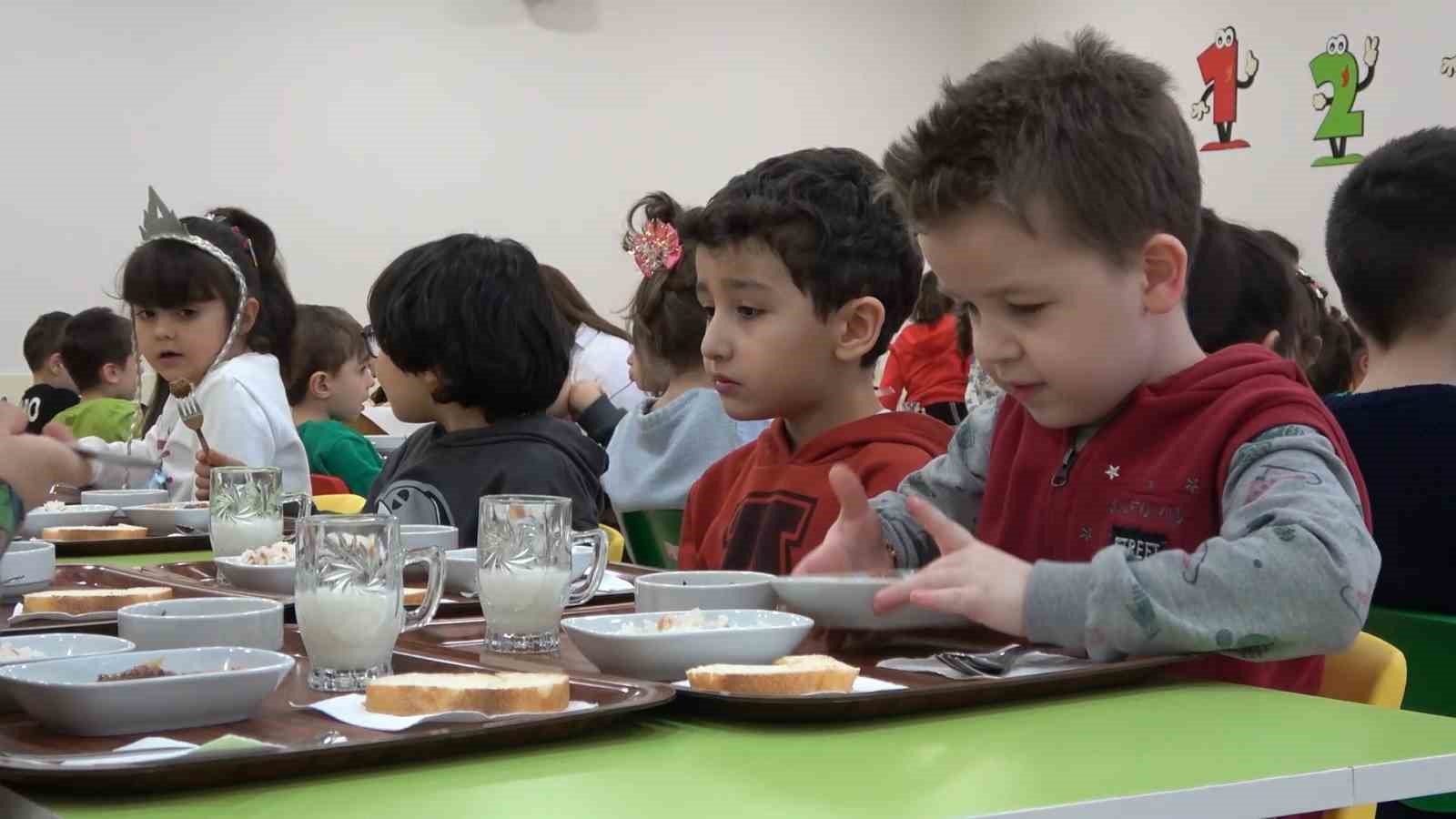 Kırıkkale'de Okul öncesi eğitimde "ücretsiz yemek" uygulaması başladı