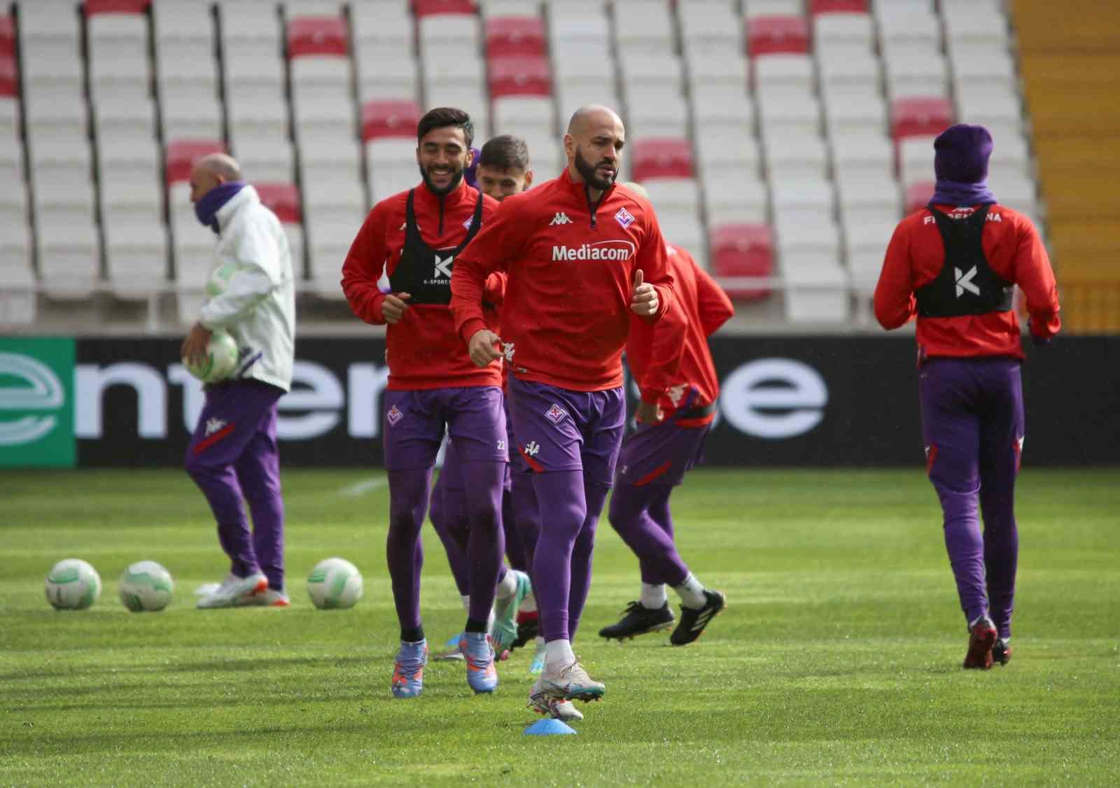 Fiorentina, Sivasspor maçı hazırlıklarını tamamladı