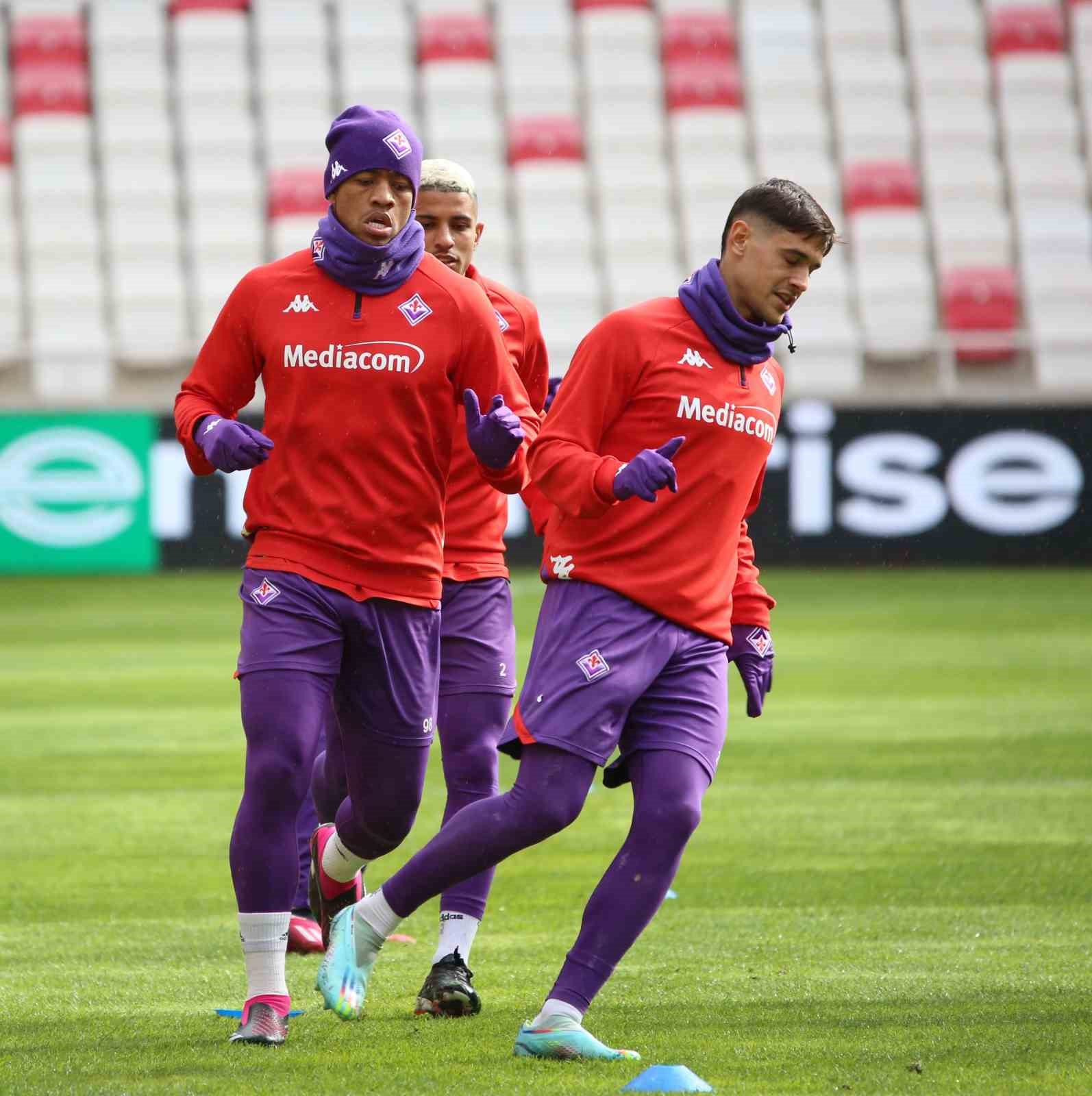 Fiorentina, Sivasspor maçı hazırlıklarını tamamladı