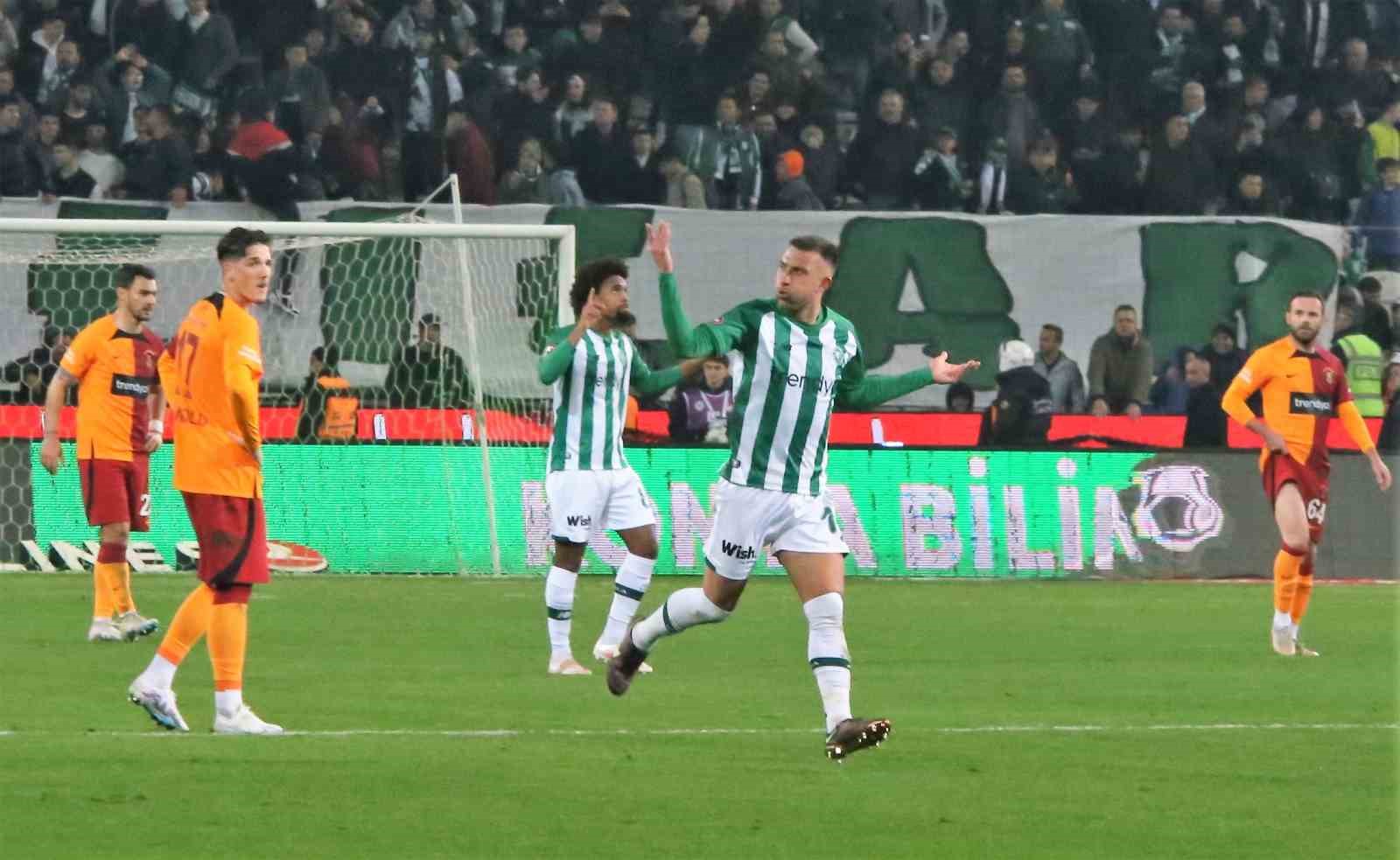 Spor Toto Süper Lig: Konyaspor: 2 - Galatasaray: 1 (Maç sonucu)