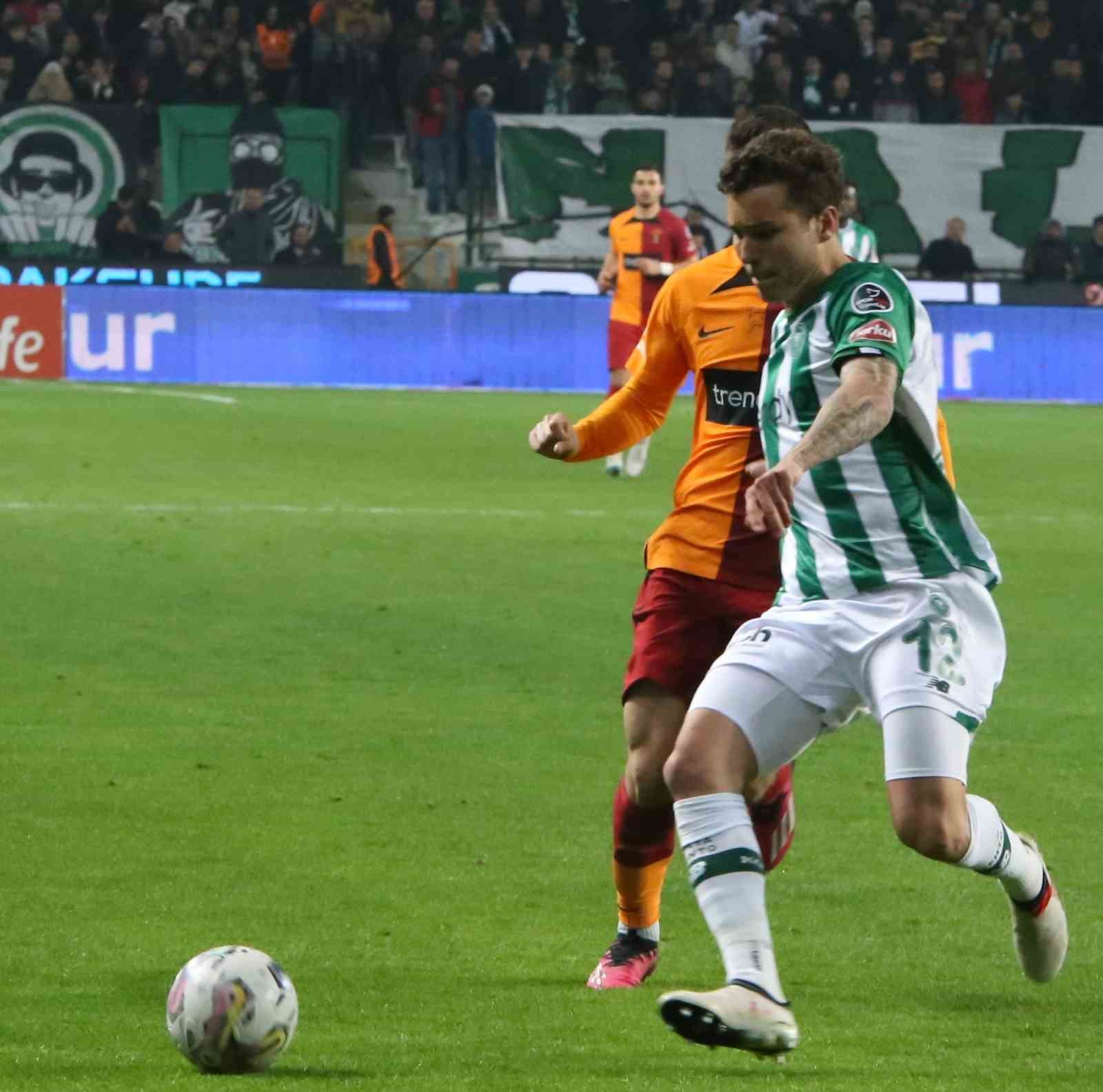 Spor Toto Süper Lig: Konyaspor: 2 - Galatasaray: 1 (Maç sonucu)