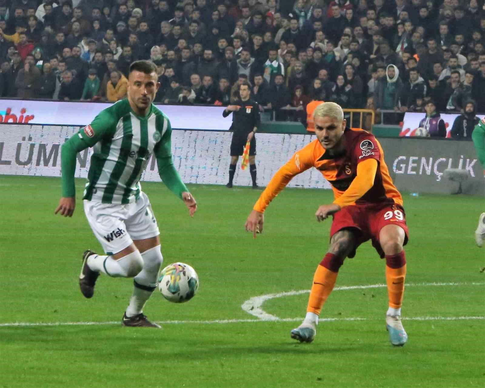 Spor Toto Süper Lig: Konyaspor: 2 - Galatasaray: 1 (Maç sonucu)