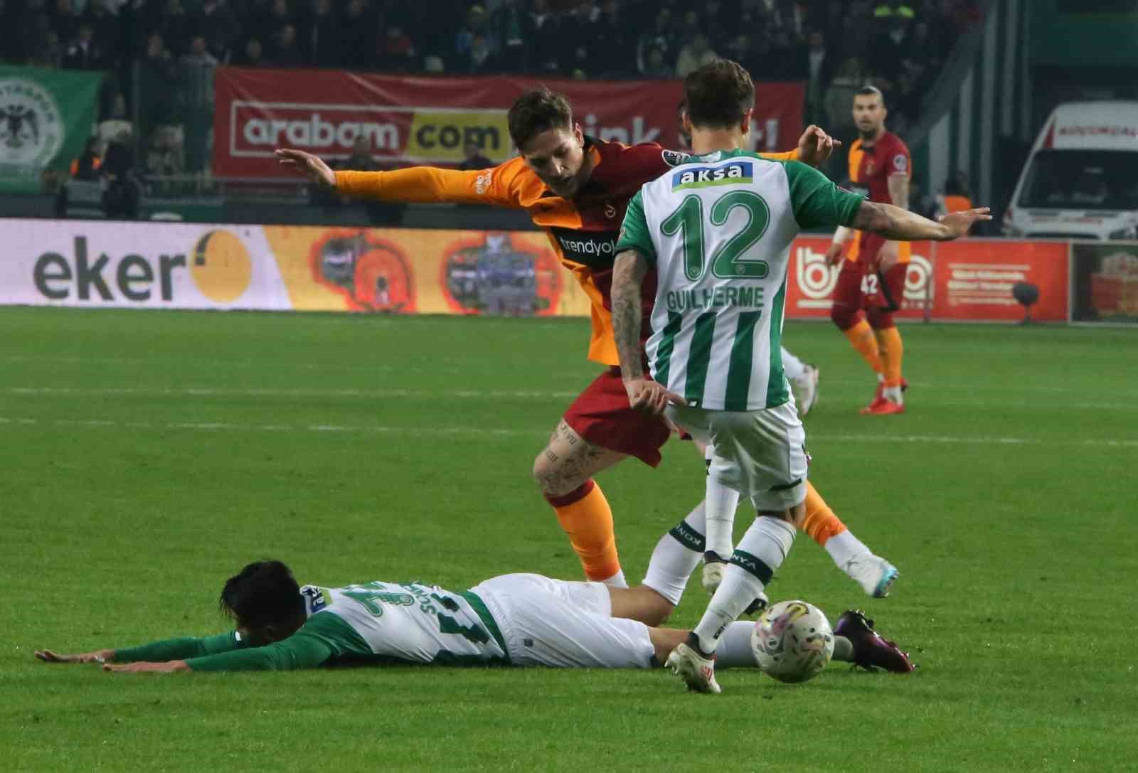 Spor Toto Süper Lig: Konyaspor: 2 - Galatasaray: 1 (Maç sonucu)