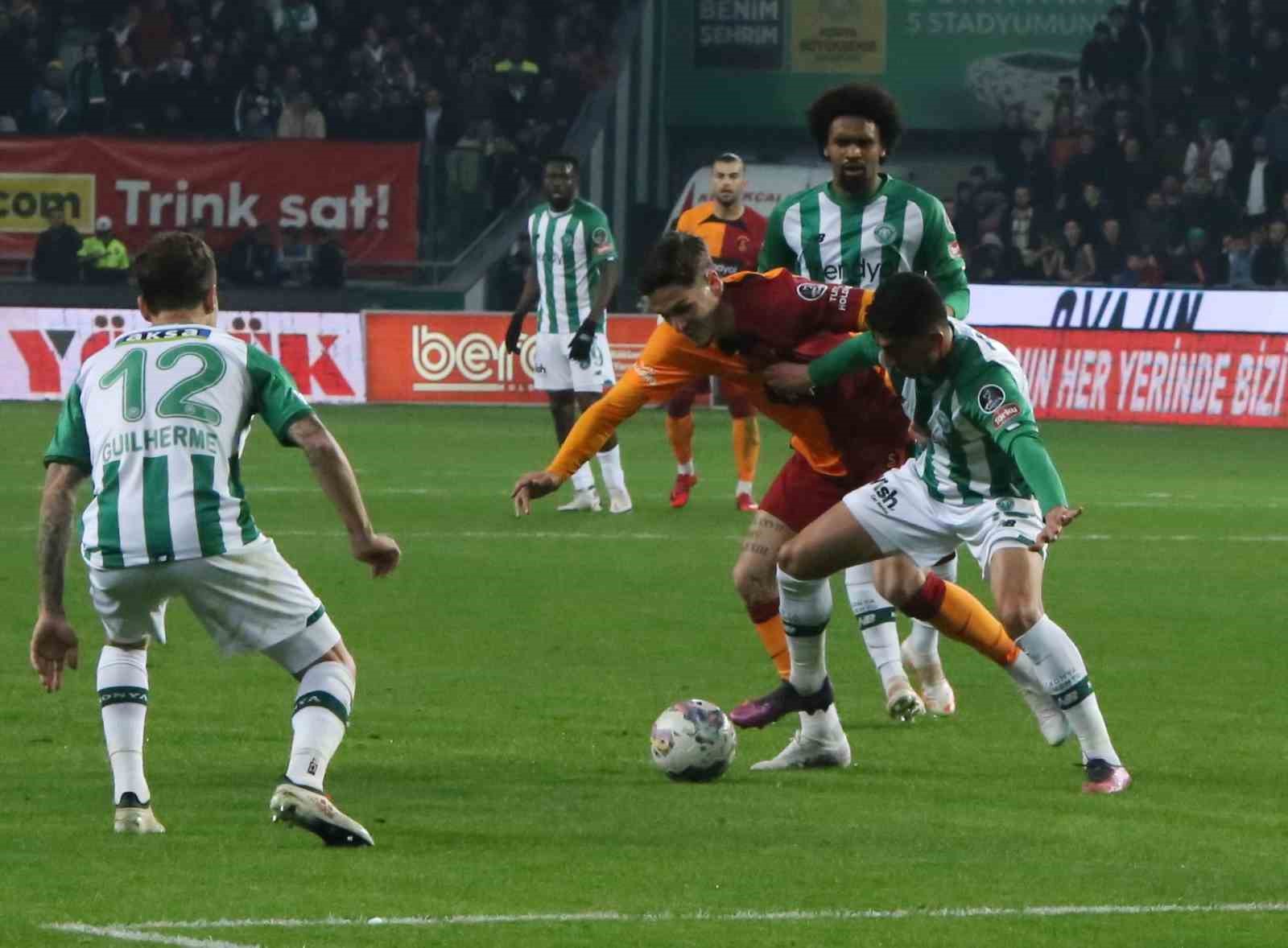 Spor Toto Süper Lig: Konyaspor: 2 - Galatasaray: 1 (Maç sonucu)