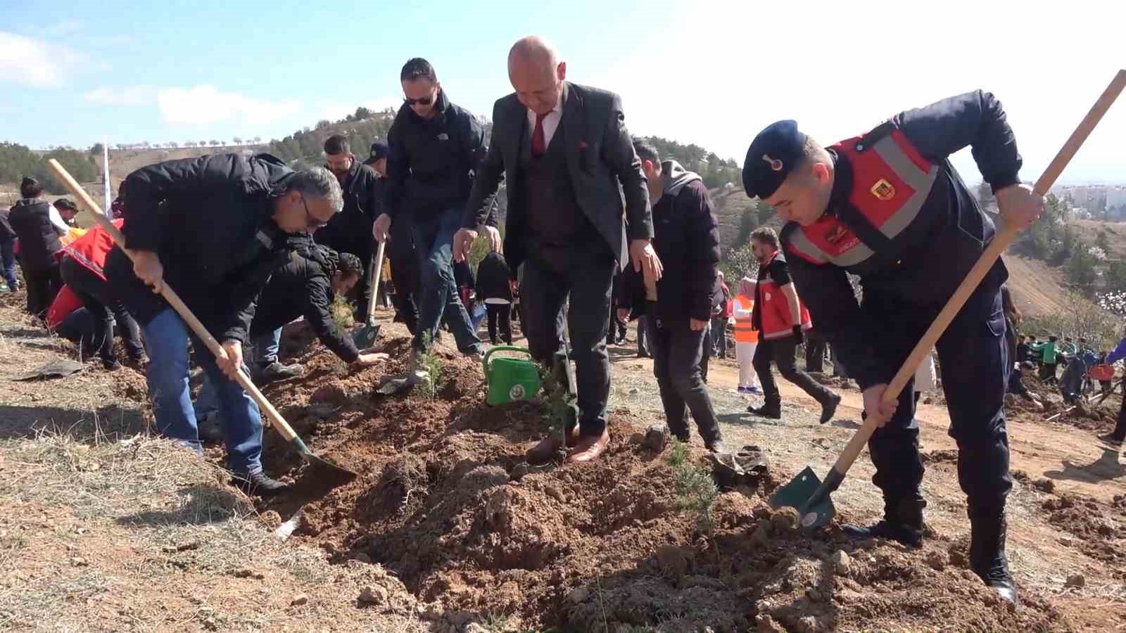 Depremde kız kardeşini ve akrabalarını kaybetti: Onlar için diktiği fidanı gözyaşıyla suladı