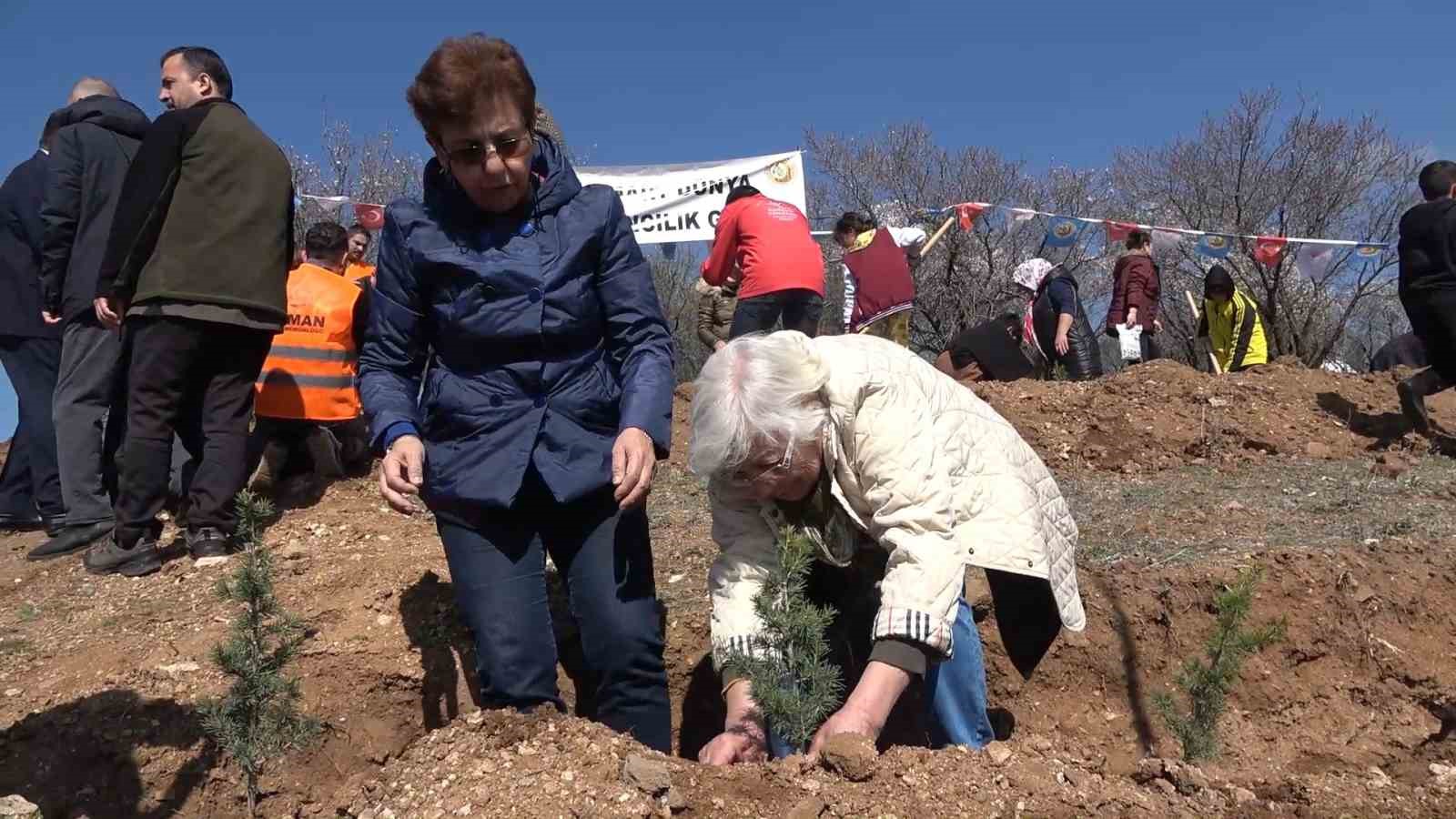 Depremde kız kardeşini ve akrabalarını kaybetti: Onlar için diktiği fidanı gözyaşıyla suladı