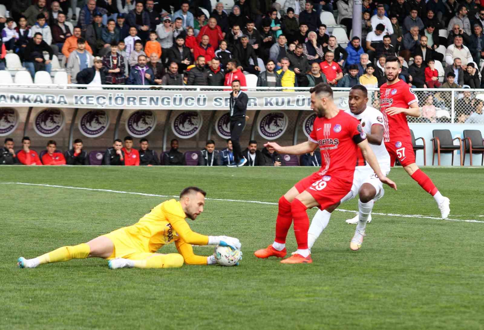 Spor Toto 1. Lig: Ankara Keçiörengücü: 2 - Gençlerbirliği: 2