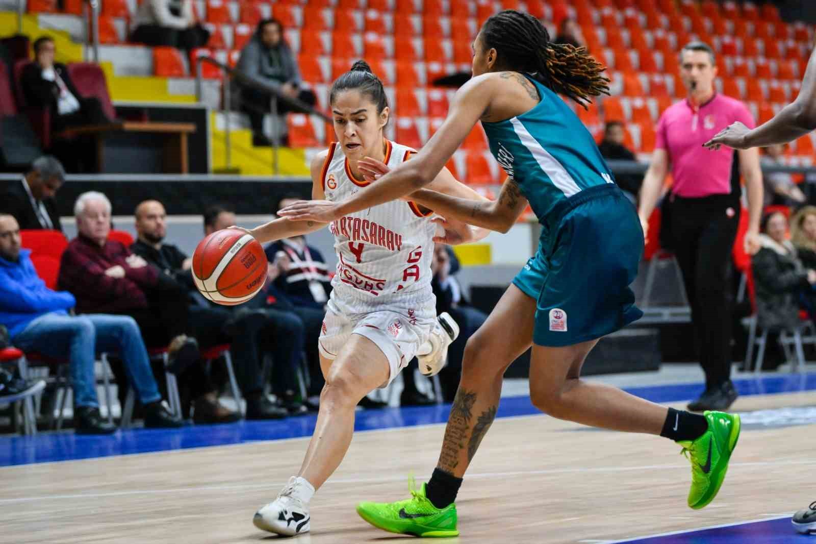 TKBL: Galatasaray Çağdaş Faktoring: 80- Melikgazi Kayseri Basketbol: 61