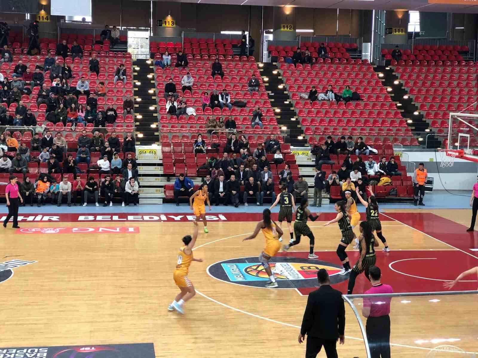 TKBL: Melikgazi Kayseri Basketbol: 76 - Çankaya Üniversitesi:66