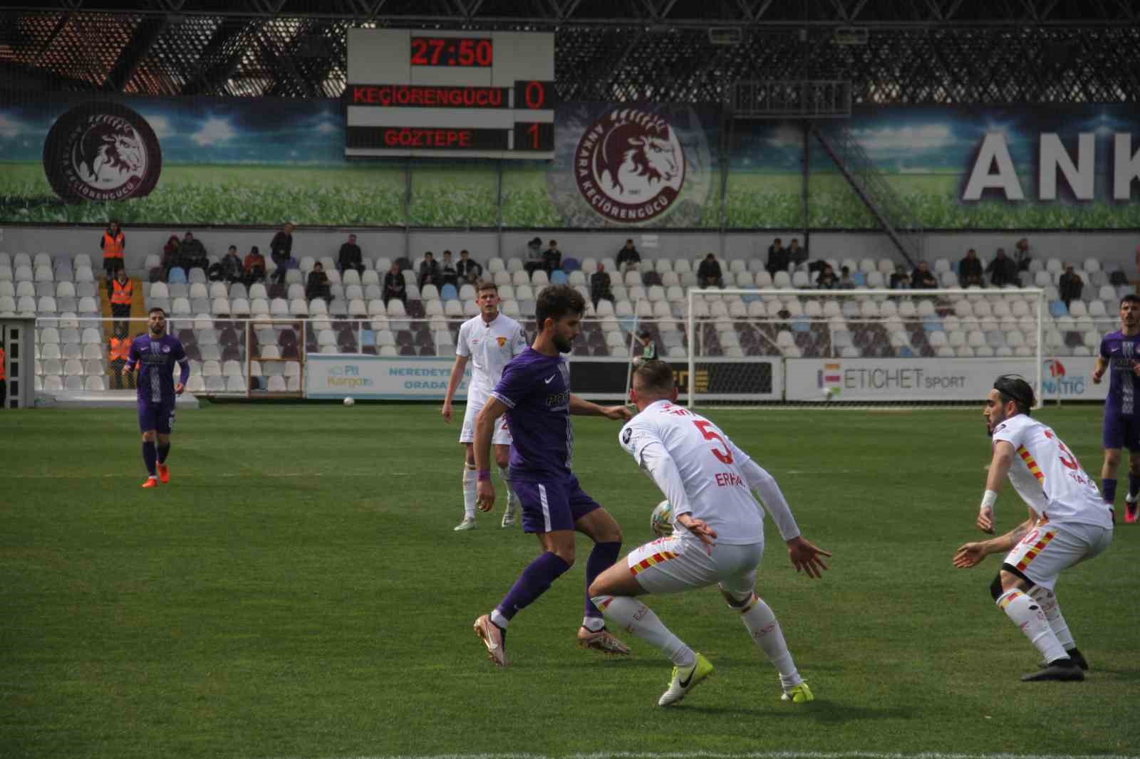 Spor Toto 1. Lig: Ankara Keçiörengücü: 2 - Göztepe: 3