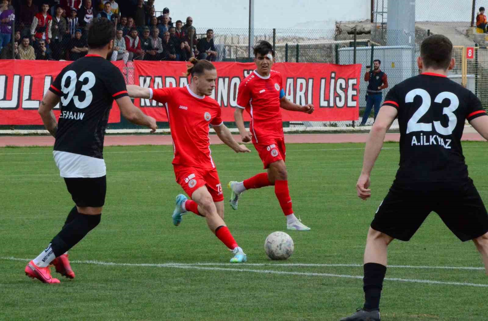 TFF 3. Lig: Karaman FK: 1 - Gümüşhane Sportif Faaliyetler: 0