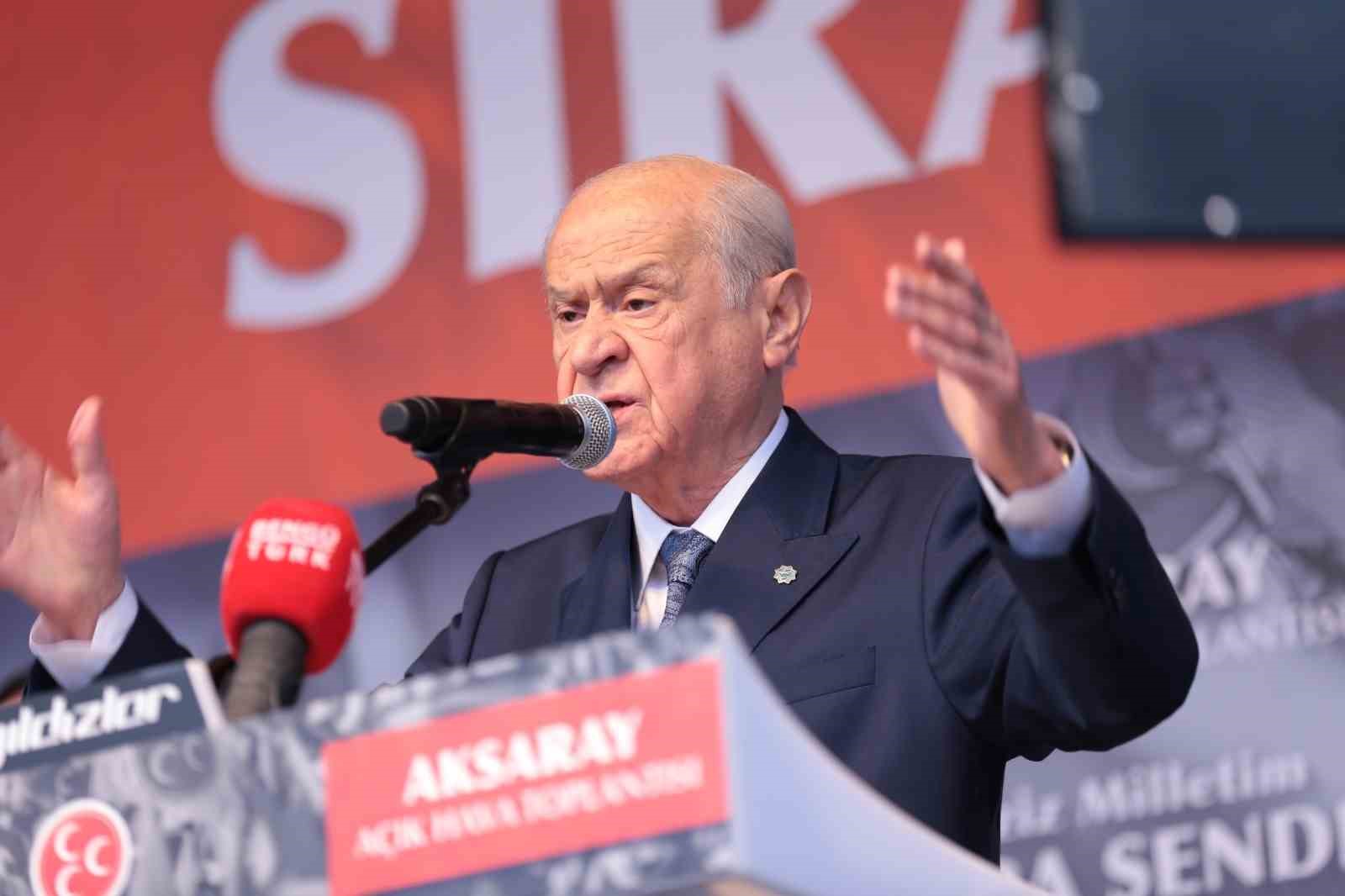 Bahçeli: "Türk ve Türkiye Yüzyılı vizyonu Allah’ın izniyle gerçekleşecek"