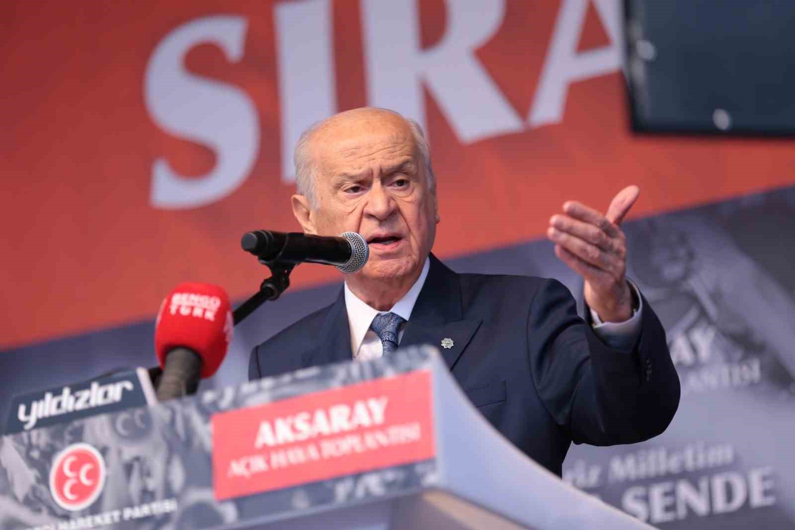 Bahçeli: "Türk ve Türkiye Yüzyılı vizyonu Allah’ın izniyle gerçekleşecek"