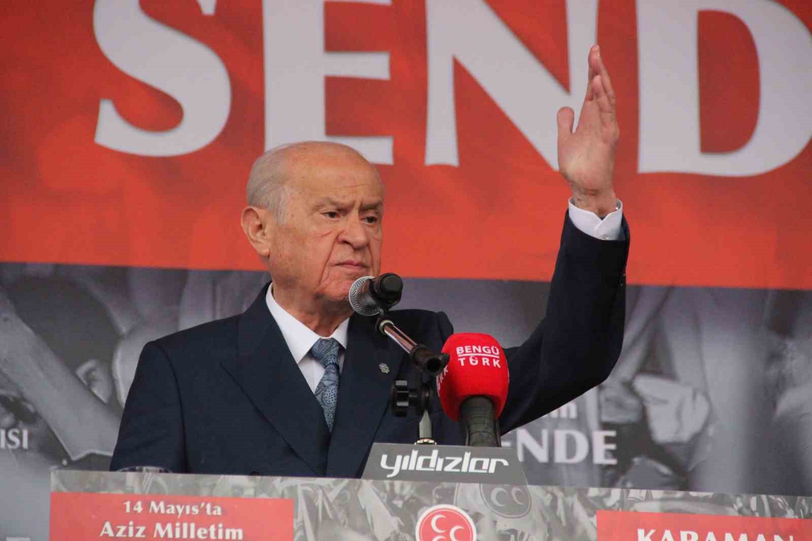 MHP Lideri Bahçeli: “Sözde Kürdistan projesinin figüranı Kılıçdaroğlu’dur”