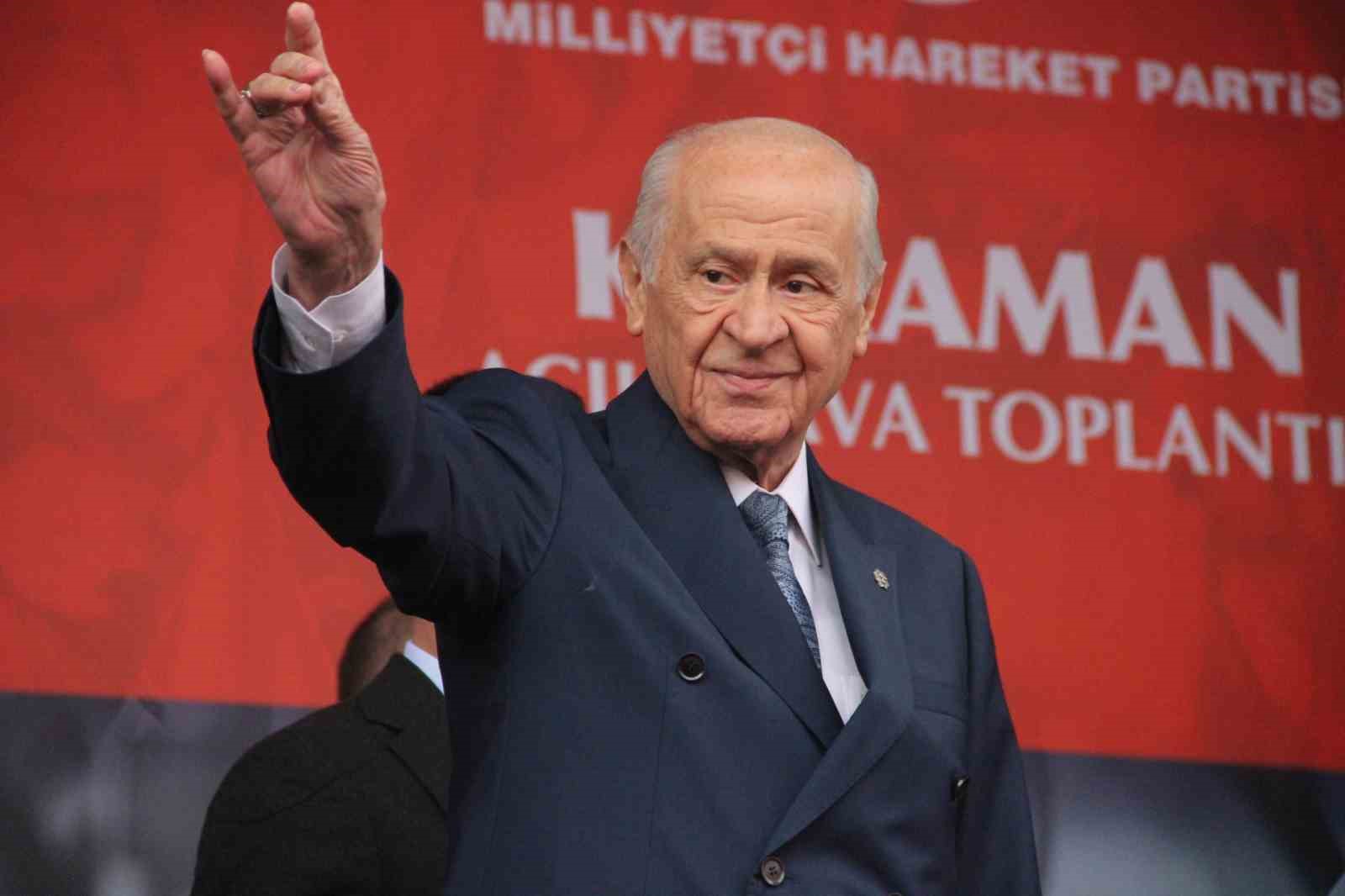 MHP Lideri Bahçeli: “Sözde Kürdistan projesinin figüranı Kılıçdaroğlu’dur”